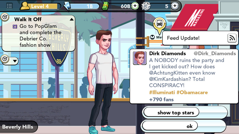 Illustration for article titled The Kim Kardashian iPhone game is a brilliant guide to fame